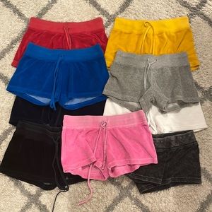 9 pairs of Hardtail shorts